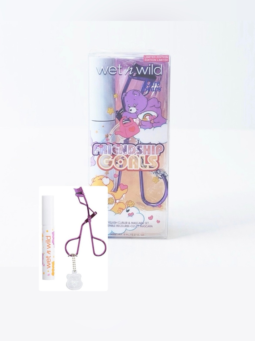 Wet n Wild Care Bears Friend Goals Eyelash Curler & Mascara